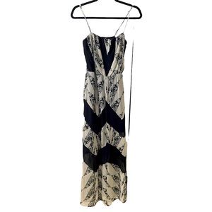 Heartsoul women’s black and white maxi dress size medium